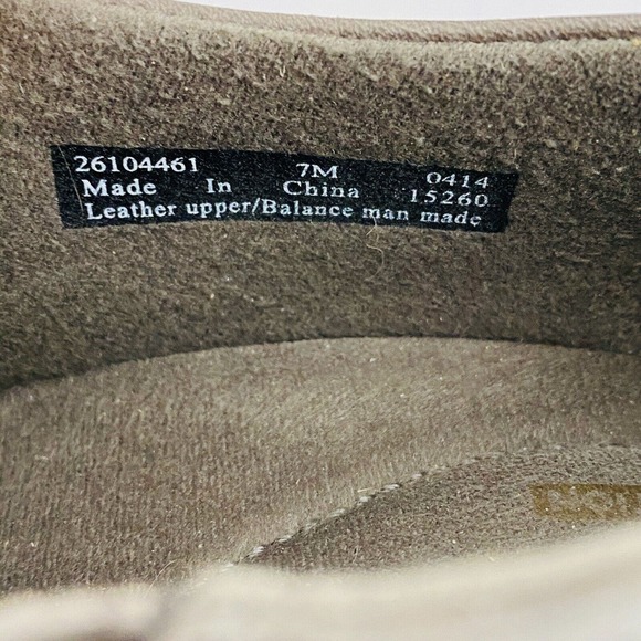 Womens‎ 7M Clarks Genette Rise Clog Grey Leather Gray Side Zip Shoes 2" Heels - Picture 10 of 10